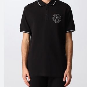 Versace Jeans Couture
logo-patch polo shirt BLACK/SILVER